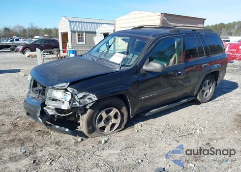 2002 Chevrolet Trailblazer Ls из США, поврежденный, VIN 1GNDS13S222152245